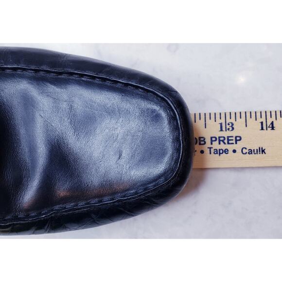 COLE HAAN Driver Moccasins Horse Bit Loafers Black Leather Men's Size 11M ~ VGUC - Picture 13 of 14